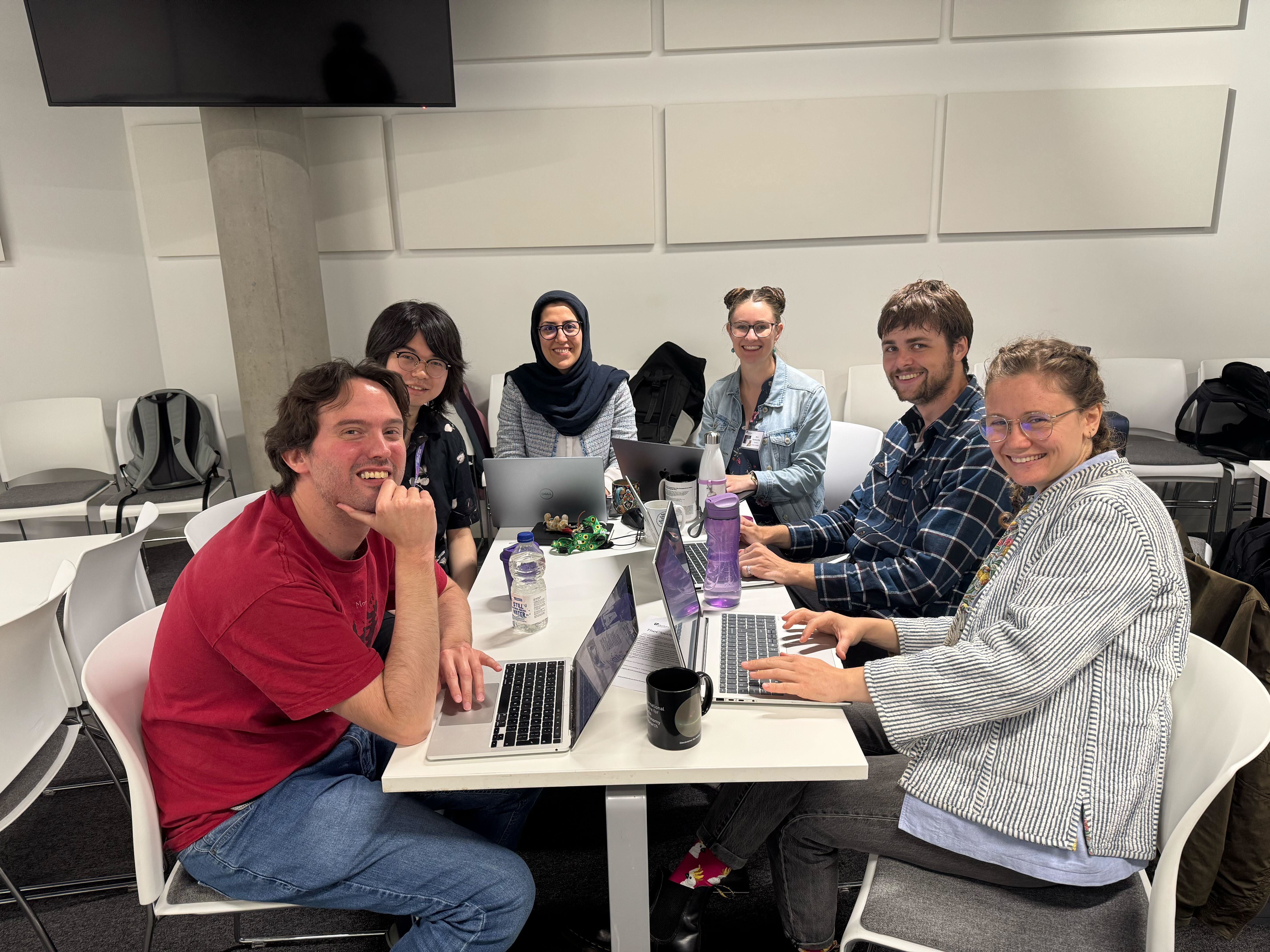 Team Black Widow group photo