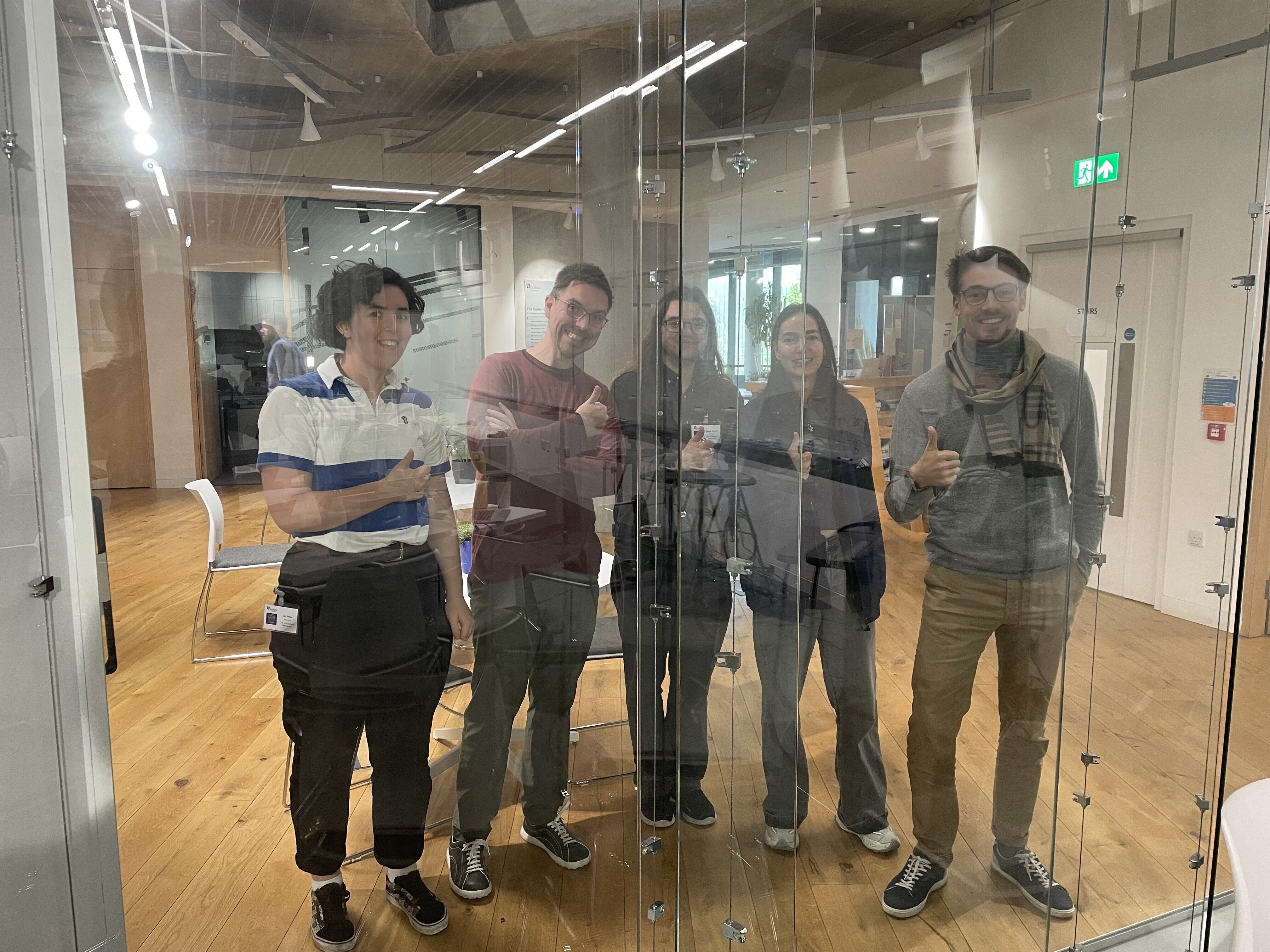 Team Captain America group photo